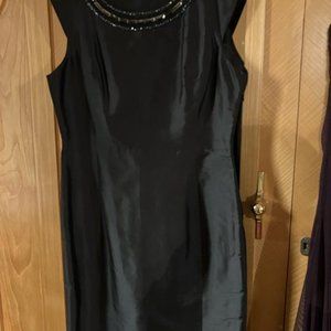 Black cocktail dress